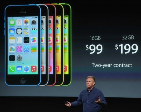 iPhone 5c набирает популярность