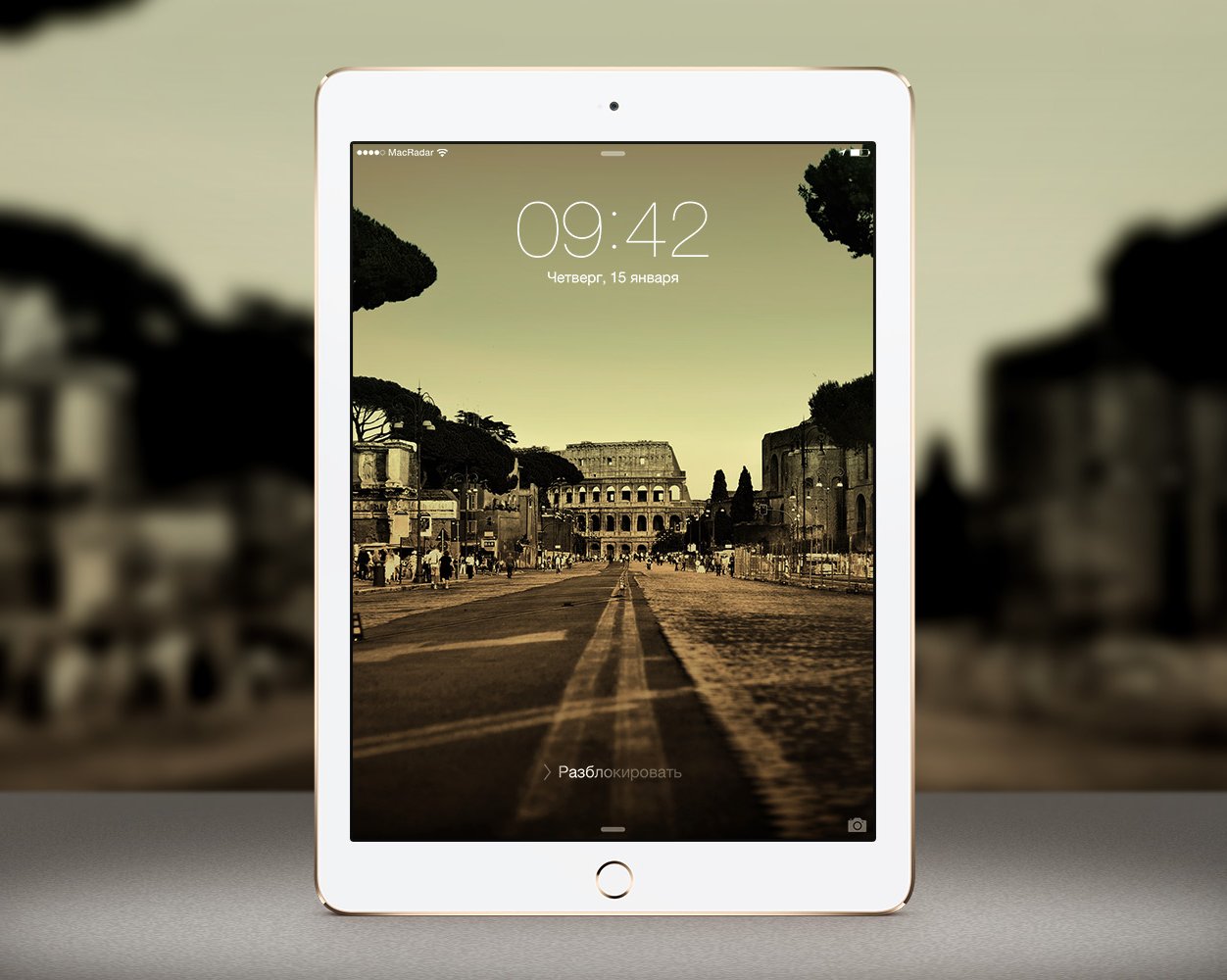 Обои для iPad: По городским улицам
