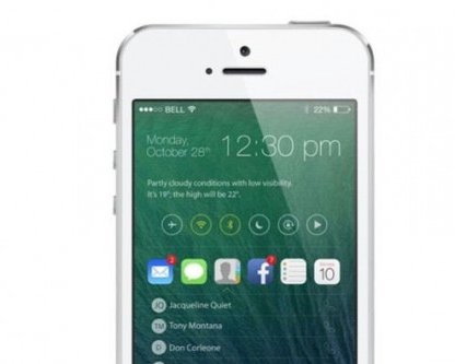 Взгляд в будущее: концепт iOS 8