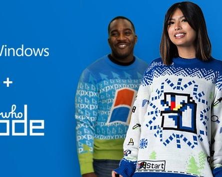 Microsoft начала продавать фирменные свитера