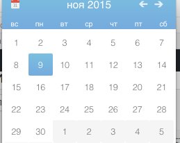 iCultus — простой виджет-календарь для строки меню OS X
