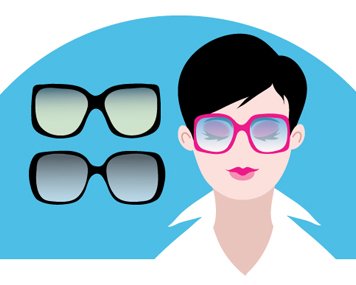 Как подобрать солнцезащитные очки по типу лица
