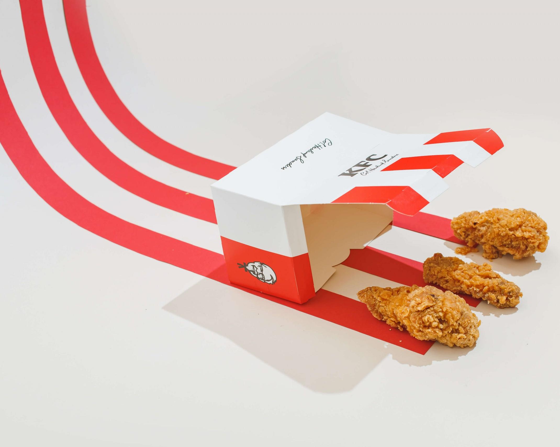 KFC начала сотрудничать с фирмой 3D