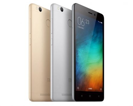 Xiaomi Redmi 3s получил сканер отпечатков, аккумулятор на 4 100 мА·ч и цену в 106 долларов