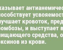 Пища для здоровья крови